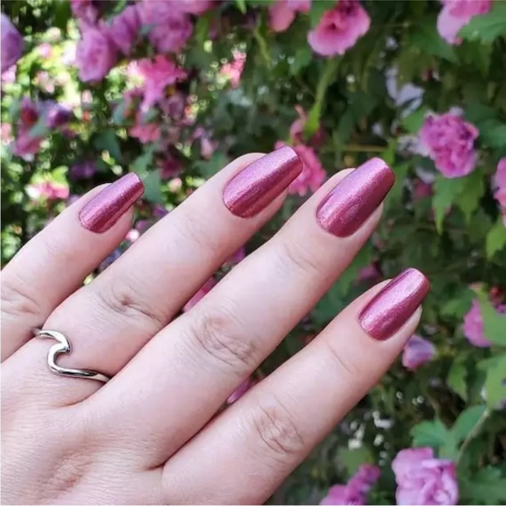 *Retired* Color Street: How You Dune? | Red Shimmer Fall Autumn Berry Classic